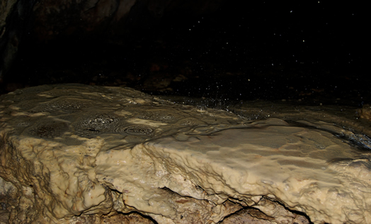 Drips On Flowstone